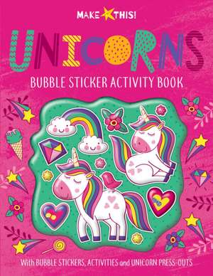 BUBBLE STICKER - UNICORNS