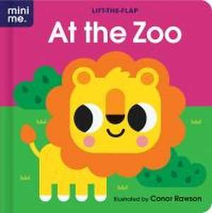 At the Zoo: Lift-The-Flap Book de Conor Rawson