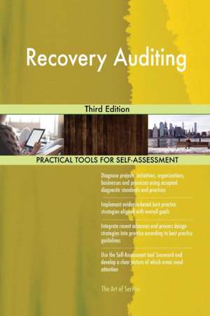 Recovery Auditing Third Edition de Gerardus Blokdyk