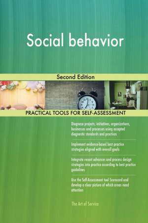 Social behavior Second Edition de Gerardus Blokdyk