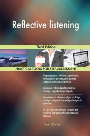 Reflective listening Third Edition de Gerardus Blokdyk