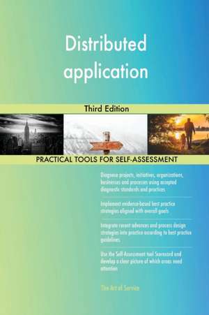 Distributed application Third Edition de Gerardus Blokdyk