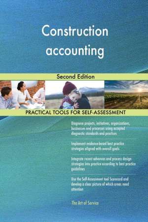 Construction accounting Second Edition de Gerardus Blokdyk