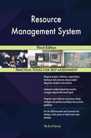 Resource Management System Third Edition de Gerardus Blokdyk