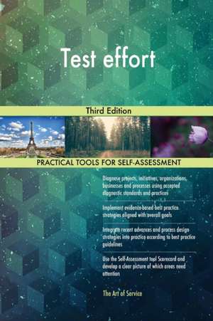 Test effort Third Edition de Gerardus Blokdyk