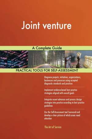 Joint venture A Complete Guide de Gerardus Blokdyk