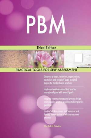 PBM Third Edition de Gerardus Blokdyk