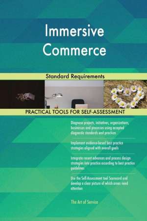 Immersive Commerce Standard Requirements de Gerardus Blokdyk