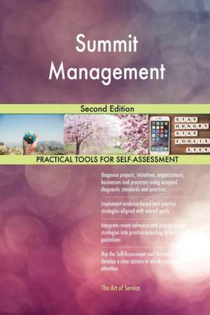 Summit Management Second Edition de Gerardus Blokdyk