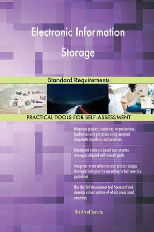 Electronic Information Storage Standard Requirements de Gerardus Blokdyk