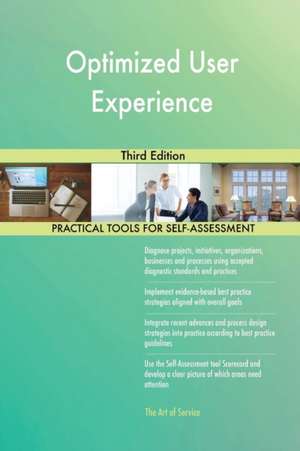 Optimized User Experience Third Edition de Gerardus Blokdyk