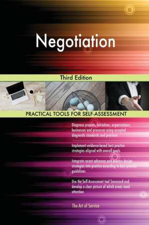 Negotiation Third Edition de Gerardus Blokdyk