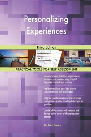 Personalizing Experiences Third Edition de Gerardus Blokdyk