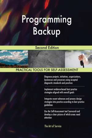 Programming Backup Second Edition de Gerardus Blokdyk