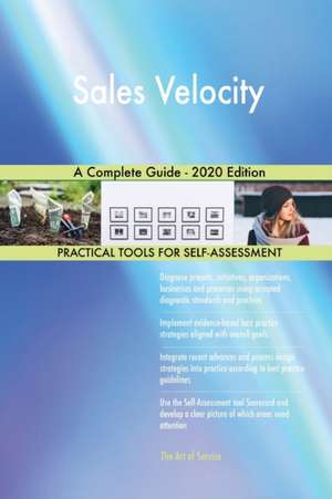 Sales Velocity A Complete Guide - 2020 Edition de Gerardus Blokdyk