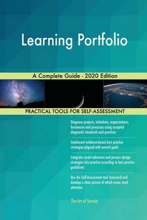 Learning Portfolio A Complete Guide - 2020 Edition de Gerardus Blokdyk