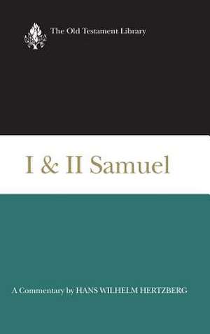 I and II Samuel (Otl) de Hans Wilhelm Hertzberg