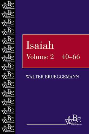 Isaiah 40-66 de brueggemann