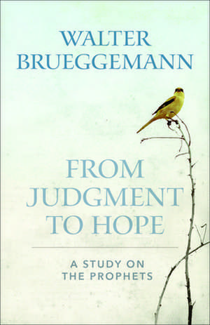 From Judgement to Hope de Walter Brueggemann