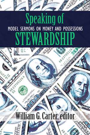 Speaking of Stewardship de Carter