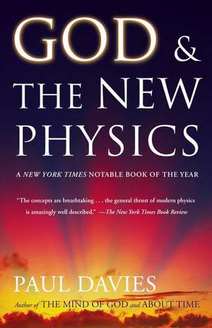 God and the New Physics de Paul Davies