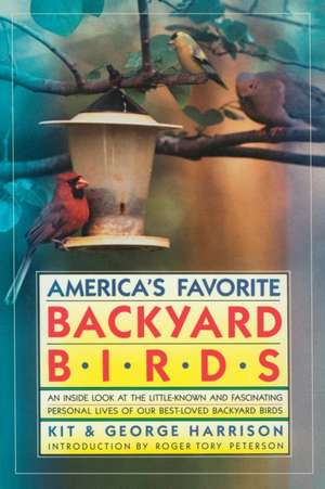 America's Favorite Backyard Birds de George Harrison