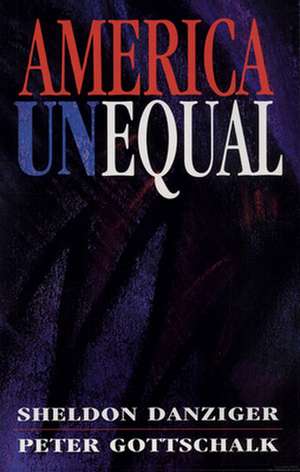 America Unequal (Paper) de Sheldon Danziger