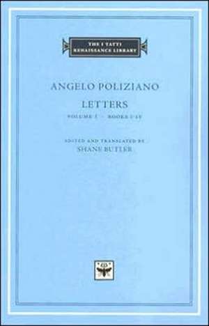 Letters de Angelo Poliziano