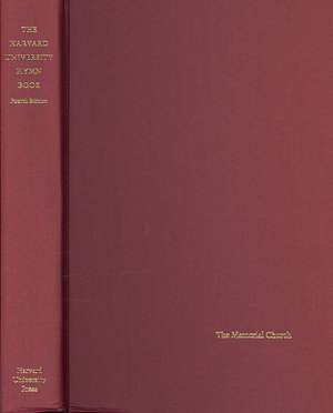 The Harvard University Hymn Book – Fourth Edition de Harvard Univers