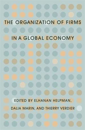 Organization of Firms in a Global Economy de Elhanan Helpman