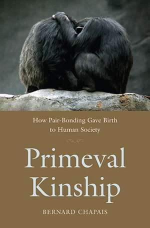 Primeval Kinship – How Pair–Bonding Gave Birth to Human Society de Bernard Chapais