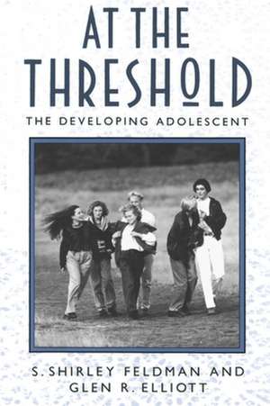 At the Threshold – The Developing Adolescent (Paper) de S Shirley Feldman