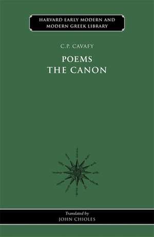 Poems – The Canon de Constantine Cavafy