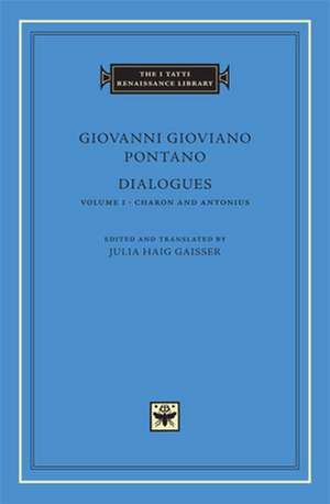 Dialogues de Giovanni Gioviano Pontano