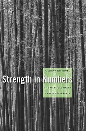 Strength in Numbers – The Political Power of Weak Interests de Gunnar Trumbull