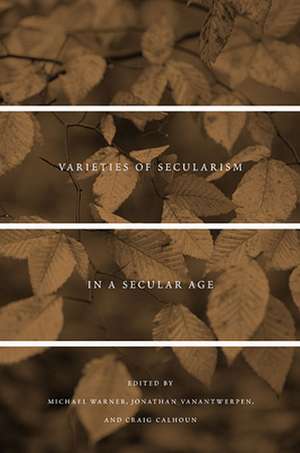 Varieties of Secularism in a Secular Age de Michael Warner