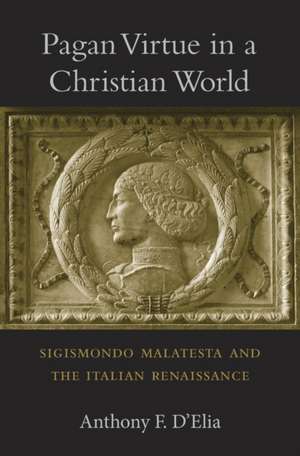 Pagan Virtue in a Christian World – Sigismondo Malatesta and the Italian Renaissance de Anthony F. D′elia