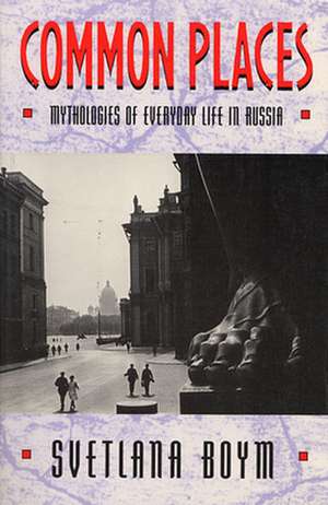 Common Places – Mythologies of Everyday Life in Russia (Paper) de Svetlana Boym