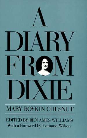 A Diary from Dixie (Paper) de Mb Chesnut