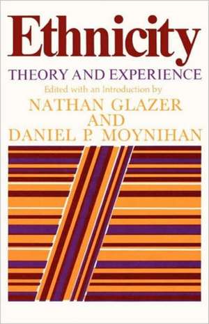 Ethnicity – Theory & Experience de Nathan Glazer