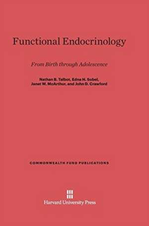 Functional Endocrinology de John D. Crawford