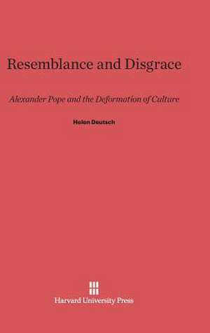 Resemblance and Disgrace de Helen Deutsch