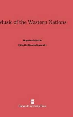 Music of the Western Nations de Hugo Leichtentritt