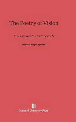 The Poetry of Vision de Patricia Meyer Spacks