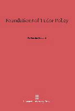 Foundations of Tudor Policy de W. Gordon Zeeveld