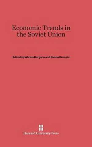 Economic Trends in the Soviet Union de Abram Bergson