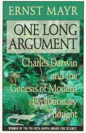 One Long Argument – Charles Darwin & the Genesis of Modern Evolutionary Thought (Cobee) (Paper) de E Mayr