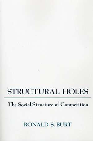 Structural Holes – The Social Structure of Competition (Paper) de Ronald S. Burt