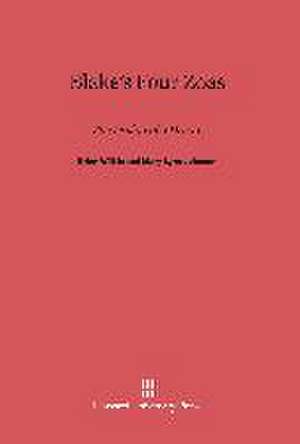 Blake's Four Zoas de Brian Wilkie