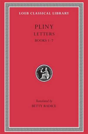 Letters, Volume I: Books 1–7 (Trans. Harmon) (Greek) de Pliny The Young Pliny The Young